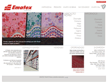 Tablet Screenshot of ematex.com.br